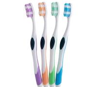 4pc Toothbrush Set - Soft Bristle Toothbrushes for Adults & Kids, Gentle on Gums, Anti-Bacterial, Ergonomic Handle, Daily Oral Care, Plaque Removal, Travel-Friendly