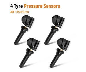 4PC Tyre Pressure Sensor 13598773 13506028 for Vauxhall Opel Astra K 13506028