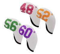 4Pc Waterproof Neoprene Golf Putter Covers Iron Head Club Headcovers Set Putter Cover Headcovers Neoprene Protectors