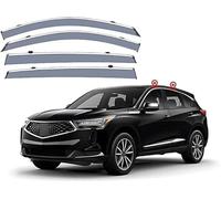 4pc Wind Deflectors Set Compatible for Acura CDX RH4/5 2016-2022,Wind Deflectors Sun Rain Guards Car Window Shields Protector Deflectors Auto Parts
