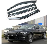 4pc Wind Deflectors Set Compatible for BMW 7 Series F02 2008-2015,Wind Deflectors Sun Rain Guards Car Window Shields Protector Deflectors Auto Parts