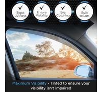 4pc Wind Deflectors Set Compatible for Subaru Outback 2015-2017,Wind Deflectors Sun Rain Guards Car Window Shields Protector Deflectors Auto Parts