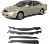 4pc Wind Deflectors Set Compatible for Toyota Camry XV30 2002 2003 2004 2005 2006,Wind Deflectors Sun Rain Guards Car Window Shields Protector Deflectors Auto Parts