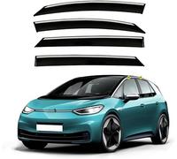 4pc Wind Deflectors Set Compatible for VW ID3 MK1 2021,Wind Deflectors Sun Rain Guards Car Window Shields Protector Deflectors Auto Parts