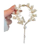 4pc Women Chain Tassel Butterfly Hair Claw Large Size Headwear Ponytail Clip Solid Color Hollow Out(Color6)