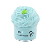 4PC100ML Fruit Slime Slime Cloud Slime DIY Slime Supplies Kids Clay Scented Foam Slime DIY Toys Stress Relief Toys Non-Stick Gifts for Children