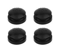 4pcs 09915 Pressure Cooker Overpressure Plugs, Durable Plastic Replacement Parts for Presto Pressure Cookers & Canners (Black)