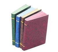 4pcs 1:12 Scale Dollhouse Miniature Books Mini Books Decoration Toy Accessories