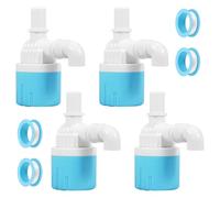 4Pcs 1/2'' Automatic Float Valve Water Level Control for Livestock Drinking Water Tank Toilet Swimming Pool Aquarium Automatic Irrigation