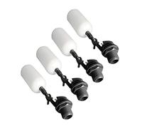 4Pcs 1/2 Inch Mini Stable Float Ball Valve with Adjustable Arm Automatic Fill Feed Humidifier Tank Water Fit for Aquariums