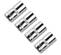 4Pcs 1/4-inch Drive 10mm Cr-V 6-Point Shallow Socket 25mm Length