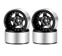 4PCS 1.9 Inch Metal Beadlock Wheel Rim Hub For Axial For SCX10 CC01 For TRX4 For TRX6 For Wraith D90 1/10 RC Crawler Car Upgrades Parts Rc Drift Cars Wheels