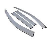 4Pcs/1 SetSmoke Window Rain Window Wind Visor Guard For Benz GL X166 350 400 450 500 550 2006-2015 Rain Guard Door Sun Visors(2006-2012)