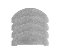 4pcs/10pcsMop Cloth Rag,Compatible For Cleanova,W7 W11 Self-Emptying Robot Vacuum(4 pcs)