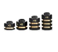 4pcs 12mm Brass Hex Wheel Widening Adapter Kit For Traxxas For TRX4 For TRX6(3mm)