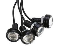 4pcs 12V 3W Blue LED Boat Light Waterproof Outrigger Spreader Transom Underwater Fish Signal Lamp for Marine Boat Lights