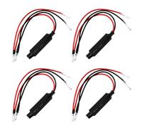 4PCS 12V Motorcycle LED Flasher Turn Signal Indicator Load Resistors,Fix Motorcycle Light Error Indicators Universal Adaptor Flash for Motorbike Scooter Trike Quad Off Road