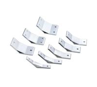 4Pcs 135 Degree 2020/3030/4040/4545/6060/8080 Inside Corner Angle Bracket Universal Connection Joint for V-Slot T-Slot Profiles(6060-2holes)