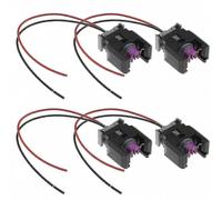 4Pcs 13816706 Diesel Injector Electrical Connector Plug Compatible with Sprinter Waterproof 2 Pin 15cm Car Parts Edition 0115