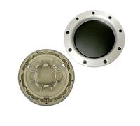 4pcs 146mm 8D0601165K Grey Black Wheel Center Hub Caps Rim Caps Compatible for audi Quattro TT A2 A3 A4 A8 S6 Q5 Q7 RS6(Black 146mm)