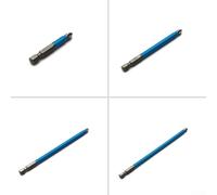4pcs 14in Hex Shank Magnetic PH2 Long Electric Screwdriver Bits NonSlip Design Suitable for Various Electric and Hand Screwdrivers