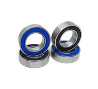 4PCS 15267-2RS 15267RS MR15267 15267 2RS GCR15 ball bearing 15x26x7mm bicycle wheel center shaft repair bearing 15 * 26 * 7 MM(Abec 1)
