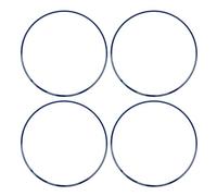 4Pcs 16 Inch Wheel Rim Protector, Scratch Prevention Self-Adhesive Decorative Protector Ring for Car Wheel Hub and Rim Edge (Blue)