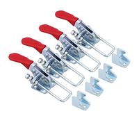 4PCS 163kg/360lbs Toggle Catch Latch Spring Loaded Catch Clamp Clips for Case Box Drawer Toolbox Cabinet Chest Trunk