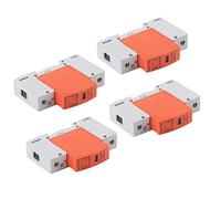 4Pcs 1P Protective Device DIN Rail Mounting SPD House Arrester Protector AC 420V RMU1?C60 Its Detachable This Offers for Electrical Setup Added Reassemble Effortlessly