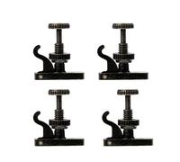 4pcs/1set 4/4 3/4 Violin Fine Tuners Hill Style Metal String Adjuster Sensitive And Accurate Easy To Install Violin accessories kit(Color:Hill Style Violin)