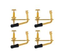 4pcs/1set 4/4 3/4 Violin/Viola/Cello Fine Tuners Hill Style Metal String Adjuster Sensitive And Accurate Easy To Install (Color : 4pcs, Size : 4-4 3-4 Violin Pad)