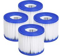 (4pcs) 2-12x Lay Z Lazy Hot Tub Spa Pool Miami Vegas Monaco Cartridge Filters VI Outdoor Garden Spas