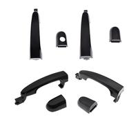 4pcs/2/1pc Car Exterior Door Handles Compatible for Kia Sportage 2005-2010 Outside Door Handle Knob 82651 82661-1F000 83651 83661-1F000(4pcs one Set)