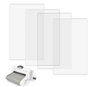 4Pcs/2 Pair Cutting Pads Compatible with BSP & BS Switch Plus Die Cutting Machine,Clear Polycarbonate Plastic Cutting Plates,Pads Die Cutting Plates for Embossing Crafting （15 x 8 3/4 x 1/8 inch）