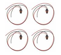 4pcs 2 Pin Pre-Wired for Bosch Diesel Injector Connector Injector Plug 1928404072