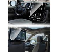 4PCS 2025 Yukon Screen Protector 2025 GMC Yukon Elevation/AT4/Denali/AT4 Ultimate/Denali Ultimate Dash 11Inch & Navigation 16.8Inch & Dual 12.6Inch Rear-Seat TV Entertainment Screen Protector 2025