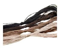 4PCS 20M Embroidery Thread Mulberry Silk Cross Stitch Threads Brown String for Embroidery Sewing,Knotting