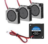 4PCS 20mm Blower Fan 2006 12V 3D Printer Cooling Fan 20mm x 6mm Bearing Turbo Cooling Fan with 2 Pin Terminal