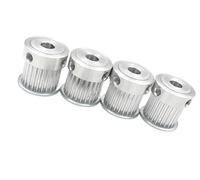 4pcs 24 Teeth HTD 3M Synchronous Pulley Bore 5/6/6.35/8/10/12/14mm For Width 15mm Timing Belt HTD3M 24T 24Teeth(14mm(Big Hub))
