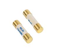 4pcs 250V Gold Plated Fuse Fever Silver Alloy Amplifier Front-end And Back-end 5X20mm/6X32mm(8A 5X20mm)