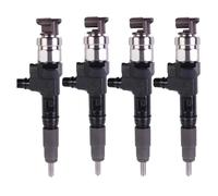 4pcs 295050-1980 295050-1320 1J770-53075 1778-53051 1J770-51031 Fuel Injector, Compatible With Kubota V3307 Tier 4 Engine Excavator