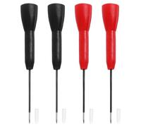 4PCS 2mm Multimeter Probes, Extended Needle Test Probes 600v/10a Non-destructive Insulation Wire Piercing Needles Multimeter Tester for Leads Tl71 Tl75 (3.4 Inches)