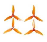 4PCS 2Pairs 5 Inch 3 CW CCW PC Propeller Compatible With Drone Models Hurricane 51499 For 2207 2306 Motor Aftermarket Replacement(51499 whiskey)