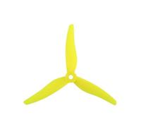 4pcs/2pairs 51466 V2 5 Inch 3 Blade/3 Blade Propeller Prop FPV Brushless Motor Fit For FPV Racing Drone(2Pairs Yellow)