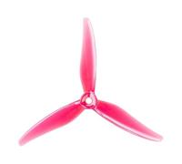 4pcs/2pairs 51466 V2 5 Inch 3 Blade/3 Blade Propeller Prop FPV Brushless Motor Fit For FPV Racing Drone(2Pairs Pink)