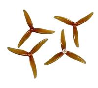 4pcs 2pairs F4S Freestyle 5. 1x3. 6x3 PC Propellers Compatible With Racing FPV Drones(Mango Yellow)