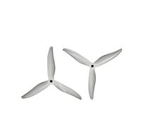 4PCS/2Pairs Hurricane 51377 Propeller for Motors 2207 2100kv PC Mulitirotor Propellers RC Airplane(White)