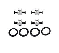 4PCS 3.0/3.17/4.0MM Airplane Propeller Protection Adapter Prop Saver With Screws Rubber O Rings Kit For RC Brushless Motor(4.0MM 4PCS)