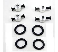 4PCS 3.0 3.17 4.0MM RC Airplane Propeller Protection Adapter Saver Kit With Screws Rubber O Rings Compatible With Brushless Motors Compatible With Various Models(4.0MM 4PCS)