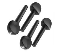 4pcs 3/4 & 4/4 Ebony Violin Tuning Pegs With Open Hole For Violin Musical Instrument Accessories Professional Violin Accessories